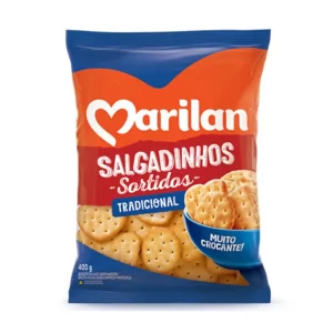 BISC. MARILAN SALGADINHOS SORTIDOS 400GR