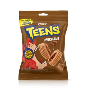 BISC. TEENS SNACK CHOCOLATE 80GR