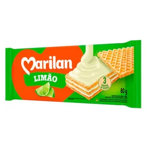 BISC. MARILAN WAFER LIMAO 80GR