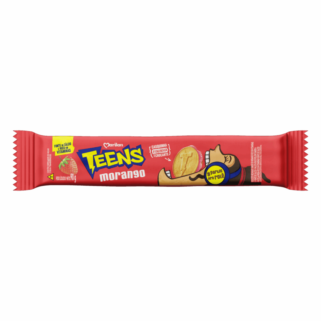 BISC. MARILAN TEENS RECH MORANGO 90GR