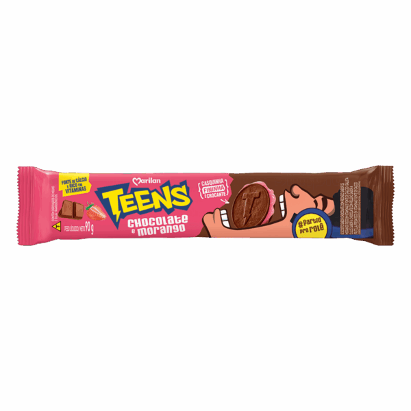 BISC. MARILAN TEENS RECH CHOC E MOR 90GR