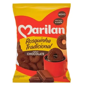 BISC. MARILAN ROSQUINHA TRAD CHOCO 300GR