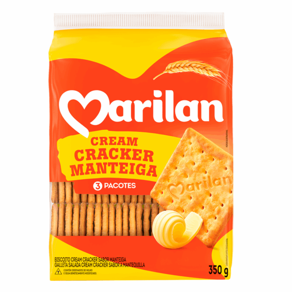 BISC. MARILAN CRACKER MANTEIGA 350GR