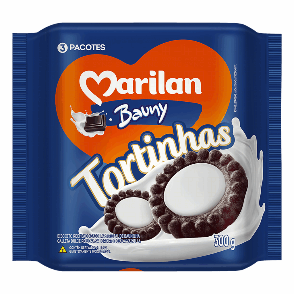 BISC. MARILAN TORTINHA BAUNY 300GR