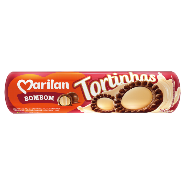 BISC. MARILAN TORTINHA BOMBOM 140GR