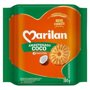 BISC. MARILAN AMANTEIGADO COCO 280GR