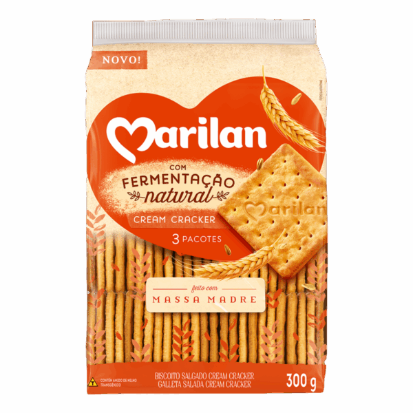 BISC. MARILAN CREAM CRACKER FERM. N 300G