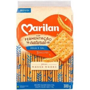 BISC. MARILAN CRACKER AGUA E SAL FN 300G