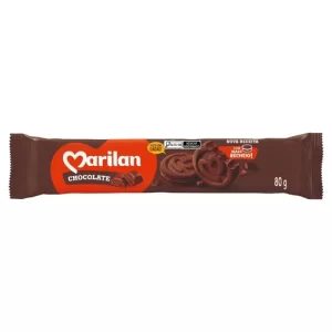 BISC. MARILAN RECHEADO CHOCOLATE 80GR