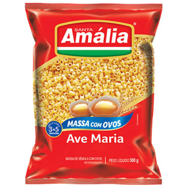 MAC. S.AMALIA C/OVOS AVE MARIA 500GR