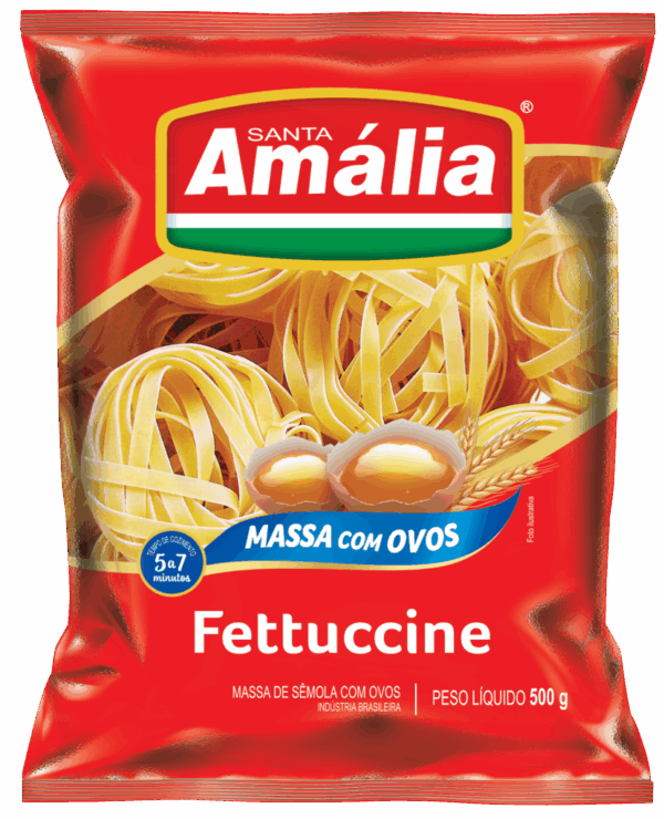 MAC. S.AMALIA C/OVOS NINHO 3 FETUCCINE