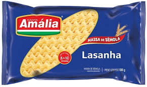 MAC. LASANHA SEMOLA S.AMALIA 500GR
