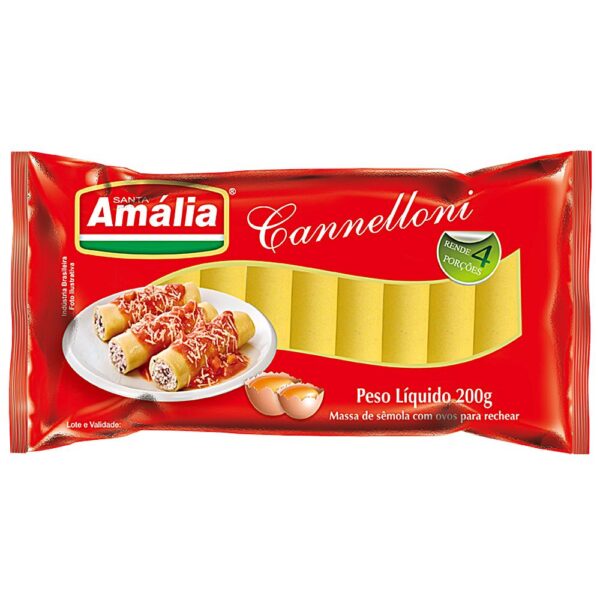 MAC. S.AMALIA C/OVOS CANELLONI 200GR