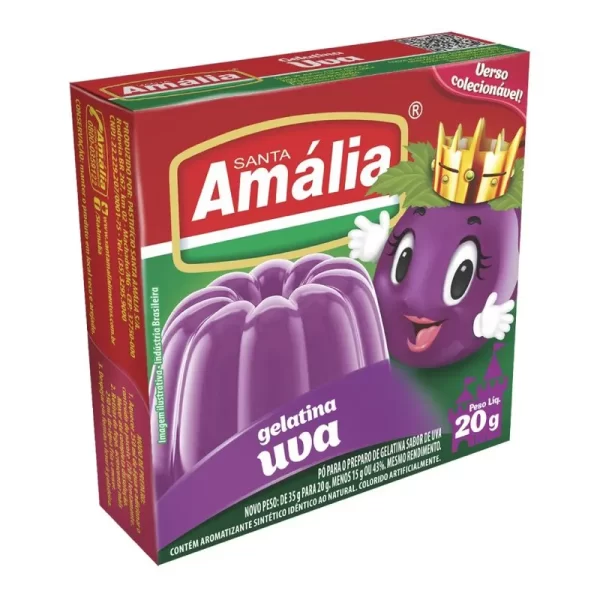 GELATINA PO S.AMALIA UVA 20GR