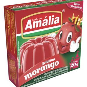 GELATINA PO S.AMALIA MORANGO 20GR