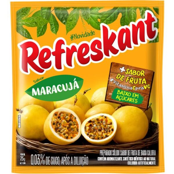 REFRESKANT MARACUJA VIT D E ZINCO 25GR