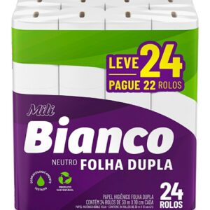 PAPEL HIG MILI BIANCO NEUT FD 30M L24P22