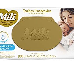 TOALHINHA UMEDECIDA MILI LOVECARE 100UN