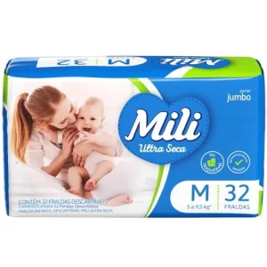 FRALDA MILI BABY MEGA M