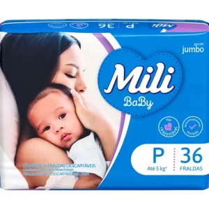 FRALDA MILI BABY JUMBO P