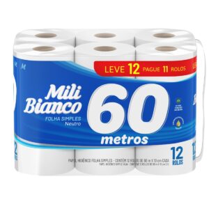 PAPEL HIG. MILI BIANCO NEUTRO 60M