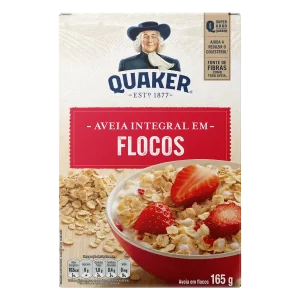 AVEIA EM FLOCOS REGULAR QUAKER 165GR