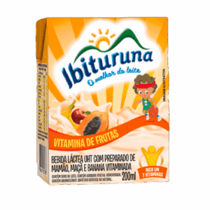 BEBIDA LACTEA VIT.FRUTAS IBITURUNA 200ML
