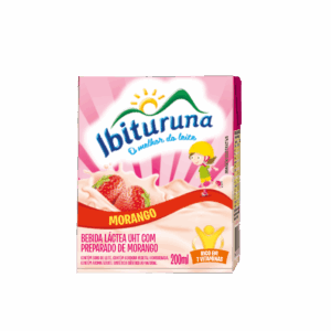 BEBIDA LACTEA DE MORANGO IBITURUNA 200ML