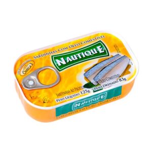 SARDINHA NAUTIQUE OLEO COMESTIVEL 125GR