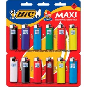 ISQUEIRO BIC MAXI A GAS DESCARTAVEL
