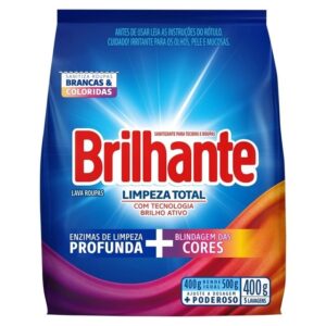 DET EM PO BRILHANTE LIMP TOTAL 400G