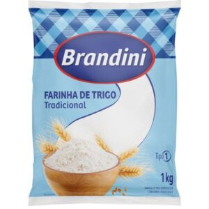 FARINHA TRIGO BRANDINI  TRADICIONAL 1KG