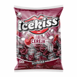 BALA DURA ICEKISS CEREJA 500GR