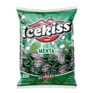 BALA DURA ICEKISS MENTA 500GR