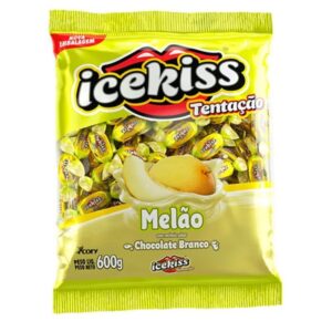 BALA DURA ICEKISS TENTACAO MELAO 500GR