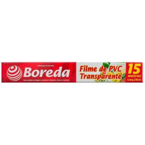 FILME PVC TRANSPARENTE BOREDA 15MT
