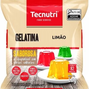 GELATINA TECNUTRI LIMÃO 1KG