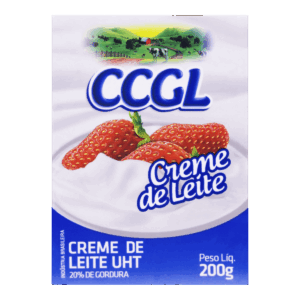 CREME DE LEITE CCGL 17%  UHT 200GR