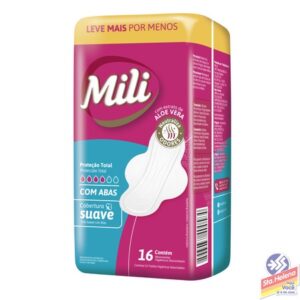 ABSORV. MILI PROT. T SUAVE ABAS 16UN