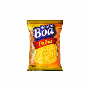 BATATA PALHA BOA METALIZADA 400GR