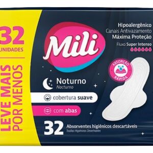 ABSORV. MILI NOTURNO SUAVE ABAS C/32UN