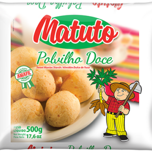 POLVILHO MANDIOCA DOCE FINO MATUTO 500GR