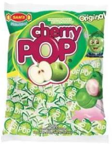 PIRULITO CHERRY POP MACA VERD SAM'S 50UN