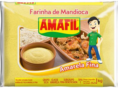 FARINHA MAND. AMAFIL AMARELA FINA P18 1K