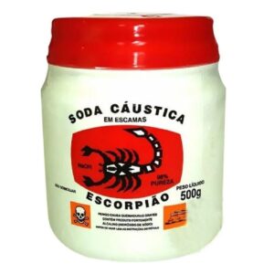 SODA CAUSTICA ESCORPIÃO 500G