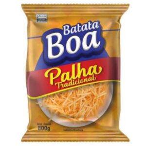 BATATA PALHA BOA METALIZADA 800GR