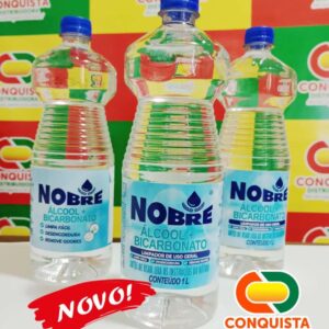 ALCOOL NOBRE COM BICARBONATO NEUTRO 1LT