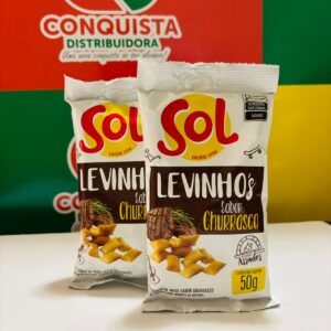 SALGADINHO SOL LEVINHOS CHURRASCO 50G