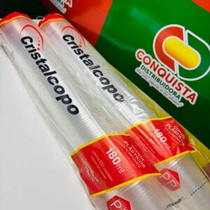 COPO DESC. CRISTALCOPO TRANSP. 180ML