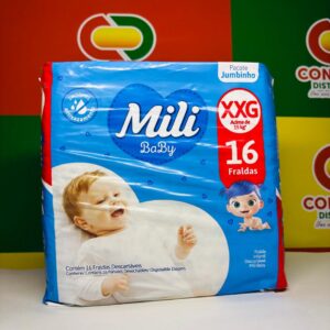 FRALDA MILI BABY JUMBINHO XXG